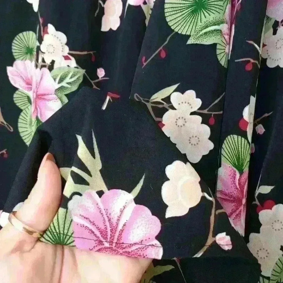 New York Clothing Company Floral Long Skirt with elastic waistband - Picture 6 of 11